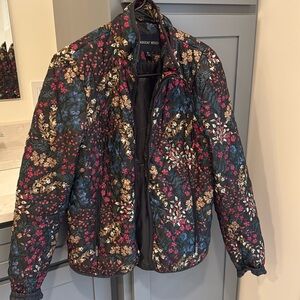 Floral Quilted Light Jacket